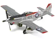 1/48 Airfix North American F-51D Mustang Fighter Aircraft Model Kit Level 2 3...