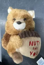 Aurora "Nuts For You" Stuffed Chipmunk 9 Inch . New With Tags