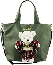 PLAYFUL(プレイフル) l B-7439 Tote Bag, Kimono, Plush Toe, A4 Size