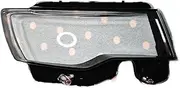 CLZCNQLX Car Headlamp Shell Headlight Lens Lamp Cover Glass Lampshade Compatible for Jeep Grand Cherokee WK2 2014 2015 2016 2017 2018 2019 2020 2021(Right Side)
