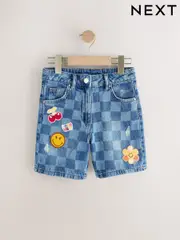 Mid Blue SmileyWorld® Shorts (3-16yrs) (E35579) | $44 - $55