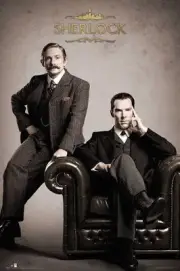 SHERLOCK ~ VICTORIAN PORTRAIT 24x36 TV POSTER BBC NEW/ROLLED!