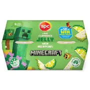 SPC Lime Jelly With Diced Pears Minecraft 4 pack