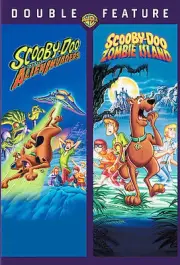 WARNER HOME VIDEO D739396D SCOOBY-DOO & THE ALIEN INVADERS/SCOOBY-DOO ON ZOMB...