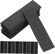 LIFKOME 50Pcs Double Sided Hook and Loop Adhesive Strips for Shoes Strong Adhesive Tapes for Organization and Crafts Easy to Use and Cut