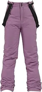 [Generic] Men'S Insulated Snow Ski Pants Winter Warm Waterproof Hiking Pant With Suspenders For Outdoor Ski Sport