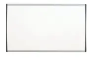 ARC2414 Quartet Arc Cubicle Whiteboard, 24" x 14", Magnetic, Aluminum Frame