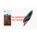 全新FOSSIL-MLG0684222 CARD CASE手機咖啡背殼卡夾