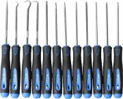 PRO KIT 12PCS Pick And Hook Set Plus Precision Screwdriver Torx Flat & Phillips