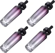 Didiseaon 4Pcs Glass Dropper Bottles Refillable Liquid Jars for Essential Oils Travel Friendly Reusable Containers Elegant Design Easy to Clean present for Women