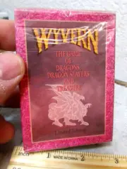 1994 Wyvern limited edition trading card game unopened pack of 60 & rules inside