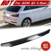NEW Carbon Dry Fit FOR Audi Q3 5D Wagon Rear Bumper Protector Trim Cover 12-15