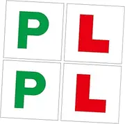 Waterproof Car Magnets Letter Stickers Learner Driver Car Magnets Easy Install Dashboard Decor