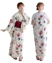 (Snow White) Women's Yukata set, one-piece, 2way ACT from Japan