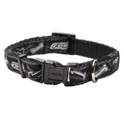 Rogz Fancy Collar Black Bones