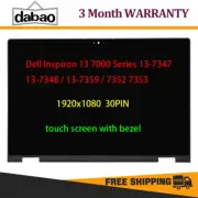Original LCD Touch Screen Digitizer Display Assembly For Dell Inspiron 7347 7348
