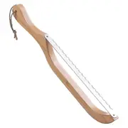 Wooden Bread Bow Knife 15.8Inch Serrated Knife with Wooden Handle Bread Slicer for Homemade Bread S wood