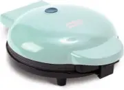 DASH Mini Maker Electric Round Griddle for Individual Pancakes Cookies (AQUA)