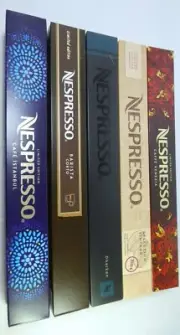 Nespresso 5 Sleeves(Corto &)Limited Coffee Espresso Original Line OL Pods,Read