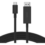 Belkin Connect 2m USB-C to DisplayPort 1.4 Cable (Black)