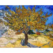 Van Gogh, Mulberry Tree, 1889, Semi-Metallic Gloss, 24" x 30"