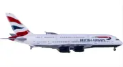 1:400 GeminiJets BRITISH AIRWAYS AIRBUS A380 Passenger Airplane Diecast Model