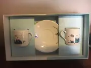 Espresso Set, Brand New Espresso Cup/Saucer Set