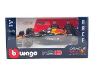 Bburago 2023 F1 Racing Oracle Red Bull Racing RB18 Verstappen #1 Car Perez 1:43