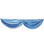Oktoberfest Fabric Bunting w/Adjustable Drawstrings Party Supplies Decorations