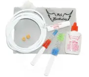 NEW RS BERKELEY LOW BRASS MAINTENANCE & CARE KIT, SNAKE, BRUSH, CORKS, GREASE