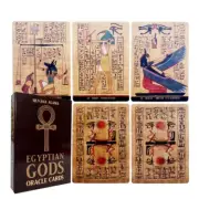 Egyptian Gods Oracle Tarot Cards - English Version for Parties and Games