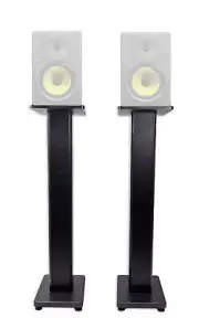 (2) Rockville 28" Studio Monitor Speaker Stands For Behringer Truth B2031A