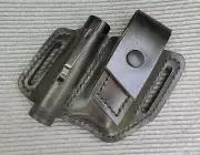 Pouch for Leatherman multitool, Flashlight. Leather sheath. EDC belt pouch.
