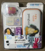 Nintendo DSi, DS Lite - 8 Piece Soft Case Accessory FAB PAK Penguin Animals Kit