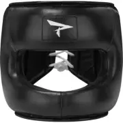Phenom Boxing MFSHG-245 Microfiber Black Head Guard