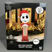 New Gemmy NBC Christmas Jack Wish List Airblown Inflatable Disney 5.5 ft Light