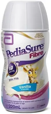 Pediasure Vanilla Flavour Fibre Ready to Drink Nutritional Support 220 Ml