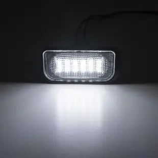 2 件白色 LED 牌照燈牌照燈適用於奔馳 C-CLASS W203 CLK Convertib A209 W209 C