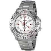New Seiko SKA421P1 Kinetic Full Silver Men Watch Silver 100m SKA421