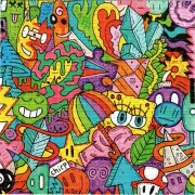 Where's Sponge by Aaron Rehschuh Areh BLOTTER ART perforated tabs psychedelic