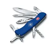 VICTORINOX SKIPPER BLUE - SWISS ARMY POCKET KNIFE - LENGTH 111 MM - 17 TOOLS