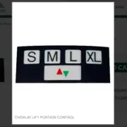 OVERLAY UF1 PORTION CONTROL # 560005124