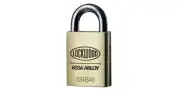 Lockwood 334 Padlock 8.7mm thick Boron shackle | Heavy Duty | SCEC Capable