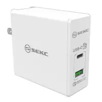 在飛比找蝦皮商城優惠-【SEKC】 PD + QC3.0 60W 2孔快速充電器