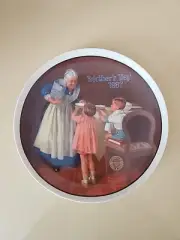 Edwin M Knowles Mothers Day 1987 Plate