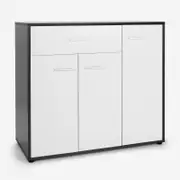 Costway Wood Buffet Sideboard Storage Drawer Cabinet