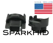 NEW! 2Pc H7 XENON HID LAMP Bulb holder socket adaptor FOR Kia Rio K5 Azera Forte (for: Kia)
