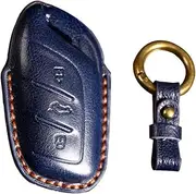 HIBEYO 3 Button Key Fob Cover for MG ZS EV MG6 EZS HS EHS MG6 Marvel X Marvel R for Roewe I5 I6 RX3 RX5 RX8 ERX5 EI5