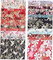 DOITOOL 30Sheets DIY Patchwork Fabric Supplies Material for Festive Crafts Quilting Comfortable for Home Decoration and Creative Projects