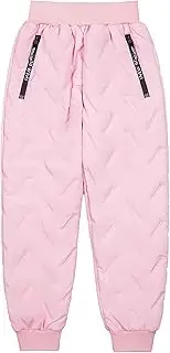 [KEOYA] Baby Boys Girls Down Pants Lightweight Warm Snow Pants Toddlers Snow Overalls Winter Thicken Windproof Ski Pants